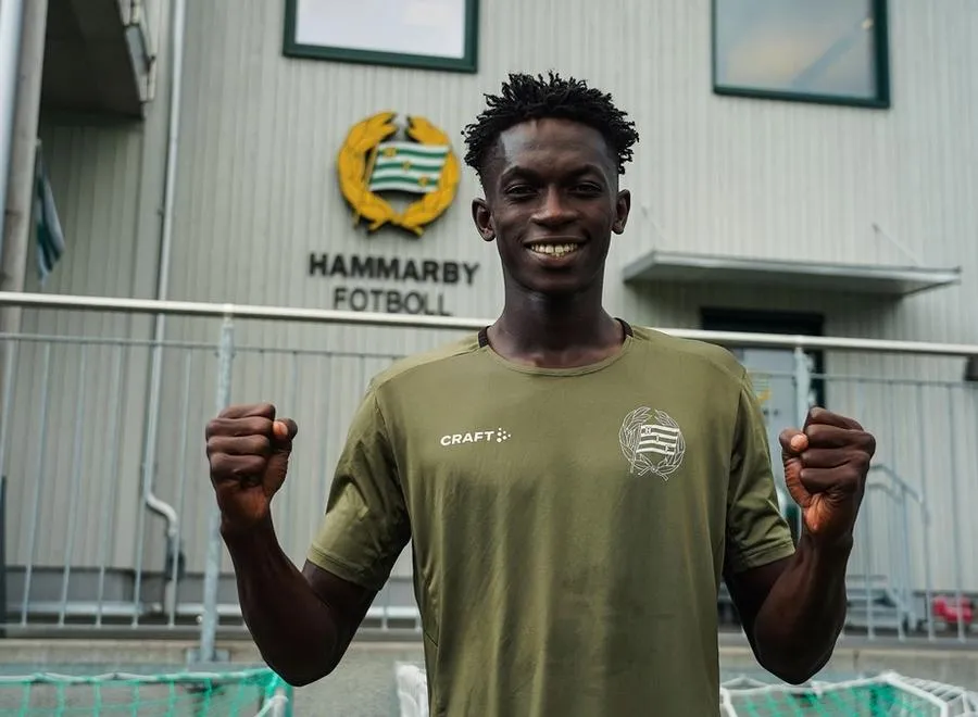 Gambiansk anfallare på lån till HTFF