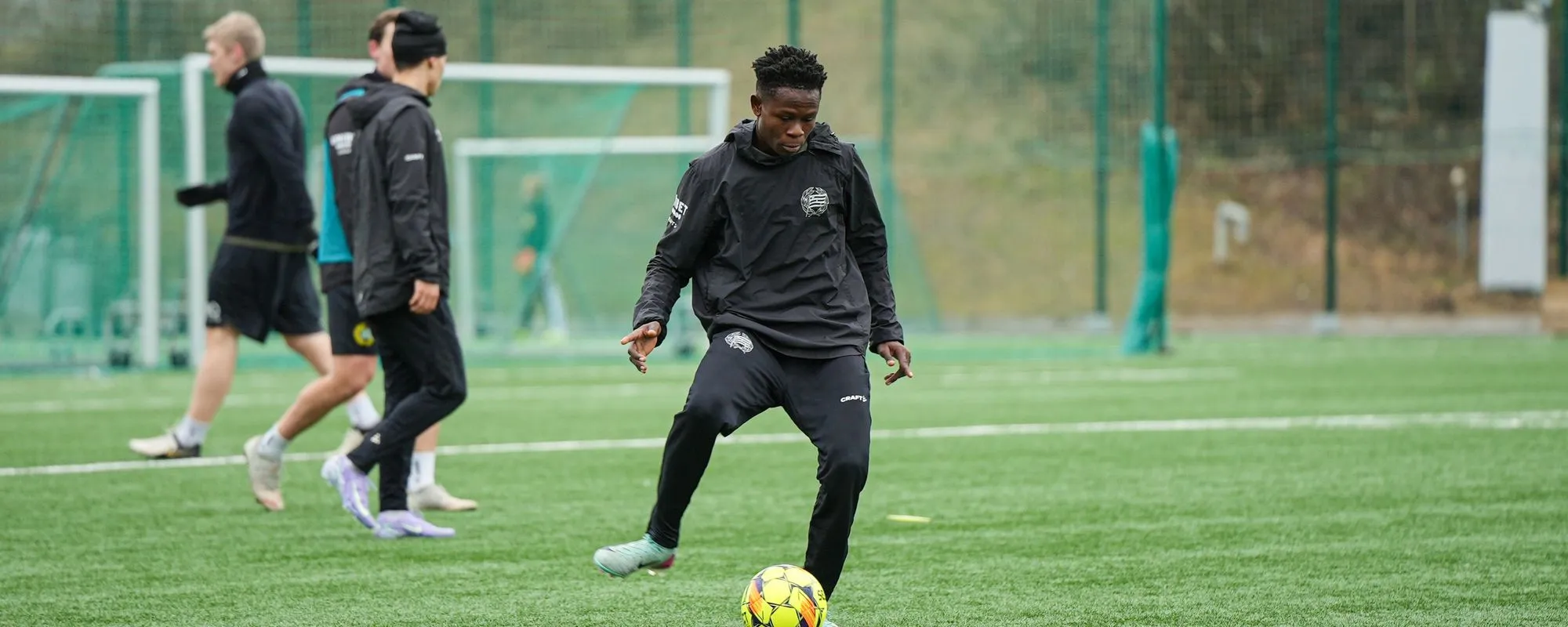 Saah Moses Jr besöker Bajen